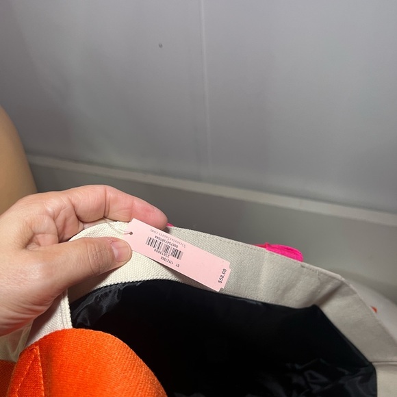 Victoria's Secret Pink and Orange Tote Bag - Picture 8 of 8
